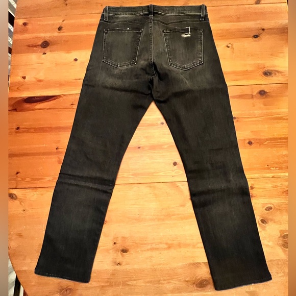 Mens Black J Brand Distressed Boot Cut Stretch Jeans 34 waist 30 length. - Picture 5 of 6